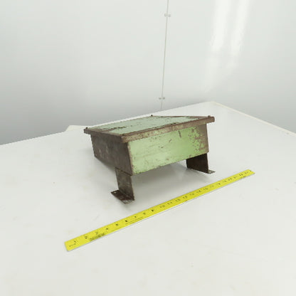12-1/2" L x 9-3/4" W x 4" D Machine Mounted Electrical Enclosure W/Backplate