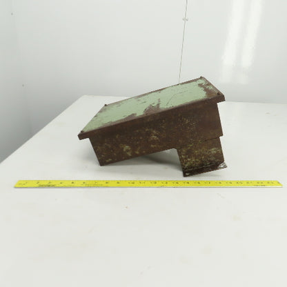 12-1/2" L x 9-3/4" W x 4" D Machine Mounted Electrical Enclosure W/Backplate
