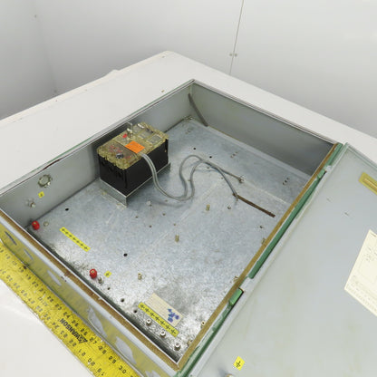 27--1/2" H x 19-3/4" W x 6" D Electrical Enclosure W/NZMH4-25 & Backplate