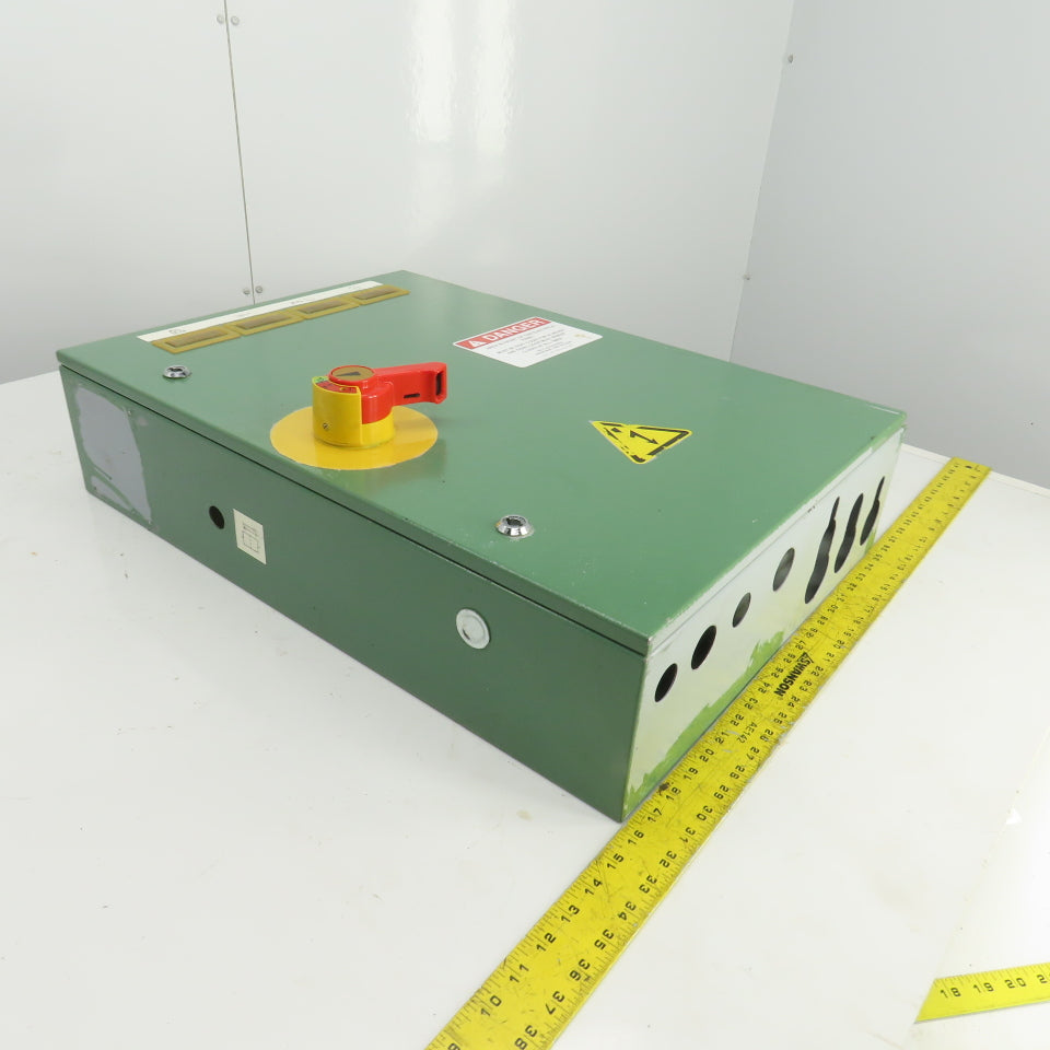 27--1/2" H x 19-3/4" W x 6" D Electrical Enclosure W/NZMH4-25 & Backplate