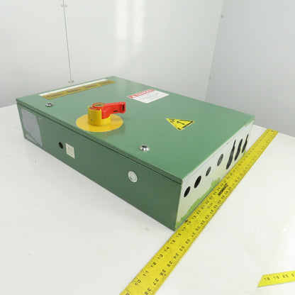 27--1/2" H x 19-3/4" W x 6" D Electrical Enclosure W/NZMH4-25 & Backplate