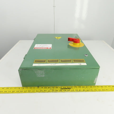 27--1/2" H x 19-3/4" W x 6" D Electrical Enclosure W/NZMH4-25 & Backplate