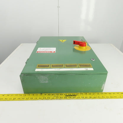 27--1/2" H x 19-3/4" W x 6" D Electrical Enclosure W/NZMH4-25 & Backplate