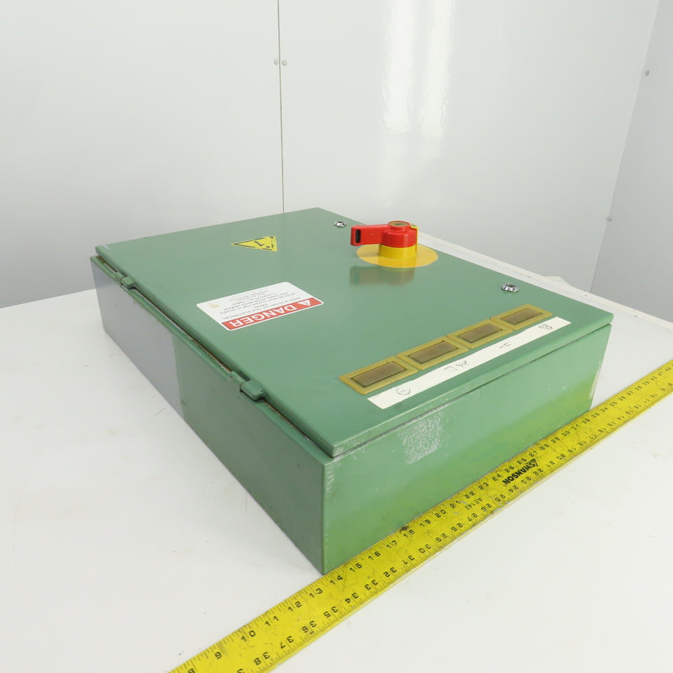 27--1/2" H x 19-3/4" W x 6" D Electrical Enclosure W/NZMH4-25 & Backplate