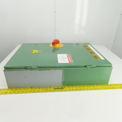 27--1/2" H x 19-3/4" W x 6" D Electrical Enclosure W/NZMH4-25 & Backplate