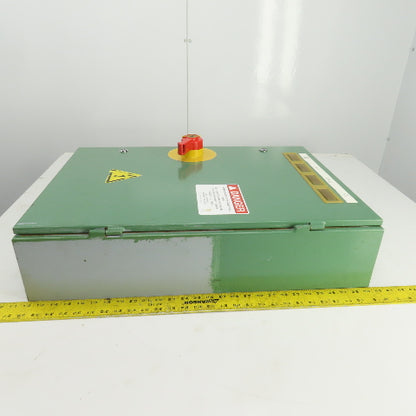 27--1/2" H x 19-3/4" W x 6" D Electrical Enclosure W/NZMH4-25 & Backplate