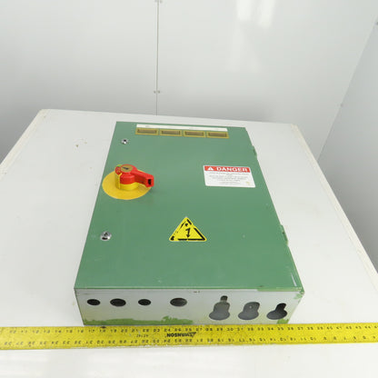 27--1/2" H x 19-3/4" W x 6" D Electrical Enclosure W/NZMH4-25 & Backplate
