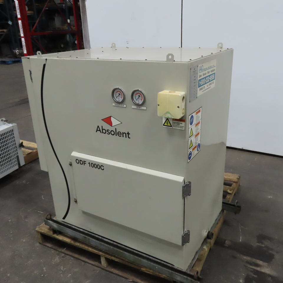Absolent AB ODF 1000c Oil Mist Filter 208-480V 3Ph
