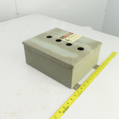 12" H x 10" W x 5" D Electrical Enclosure W/Backplate Wall Mount