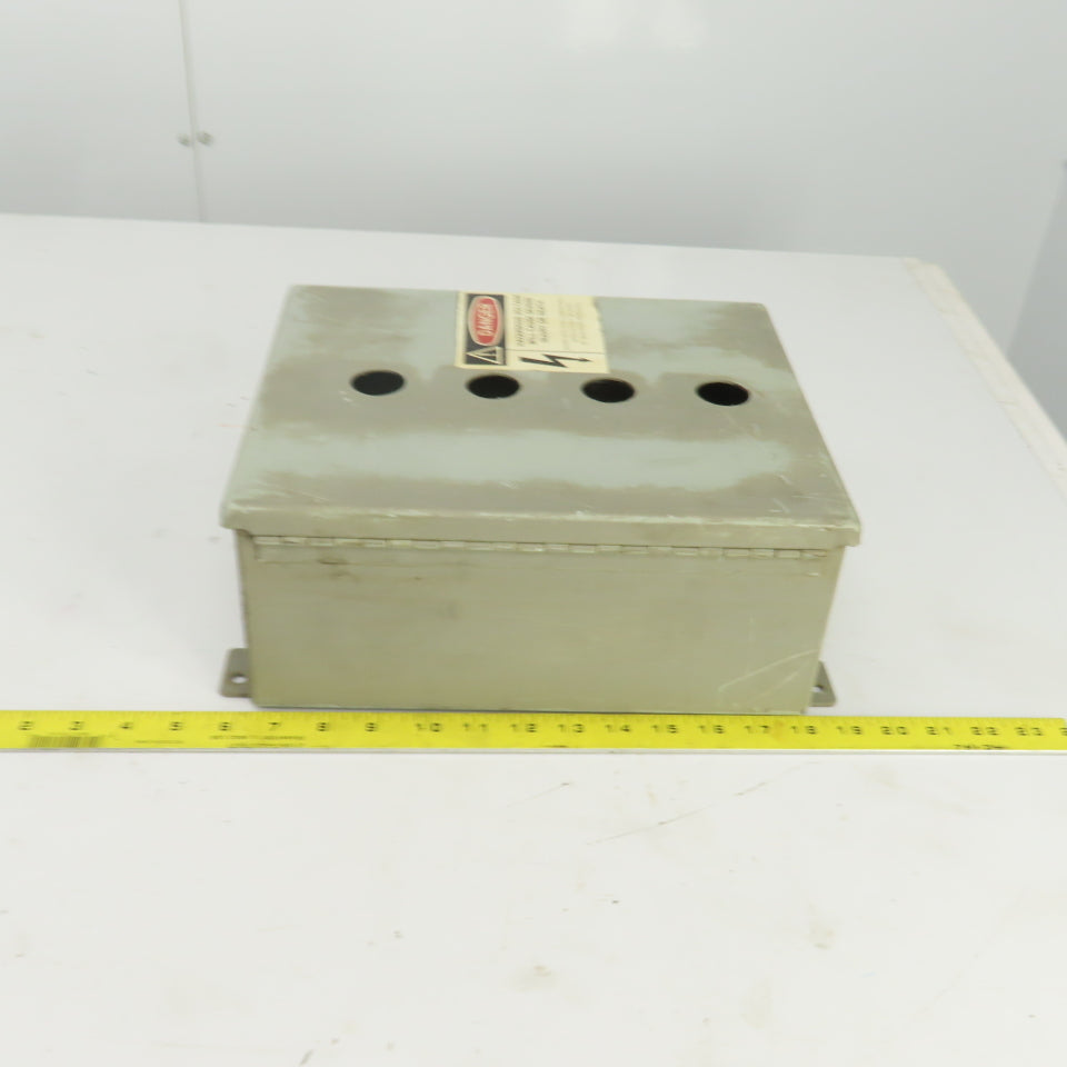 12" H x 10" W x 5" D Electrical Enclosure W/Backplate Wall Mount