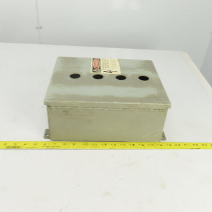 12" H x 10" W x 5" D Electrical Enclosure W/Backplate Wall Mount