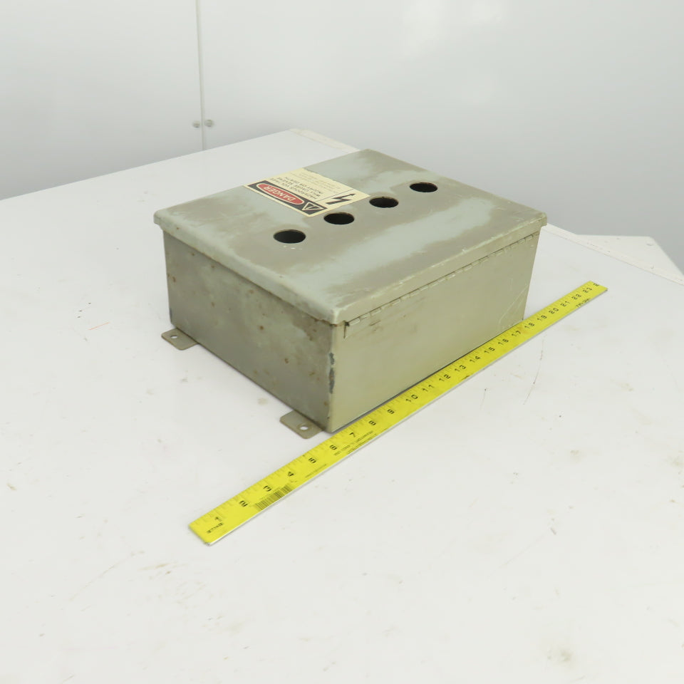 12" H x 10" W x 5" D Electrical Enclosure W/Backplate Wall Mount