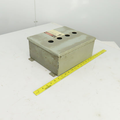12" H x 10" W x 5" D Electrical Enclosure W/Backplate Wall Mount