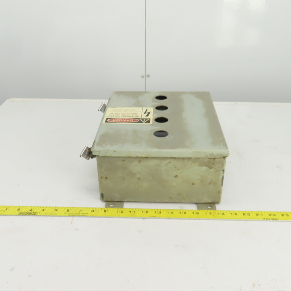12" H x 10" W x 5" D Electrical Enclosure W/Backplate Wall Mount
