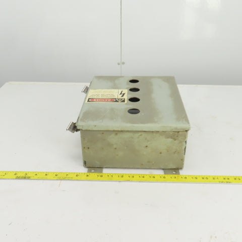 12" H x 10" W x 5" D Electrical Enclosure W/Backplate Wall Mount