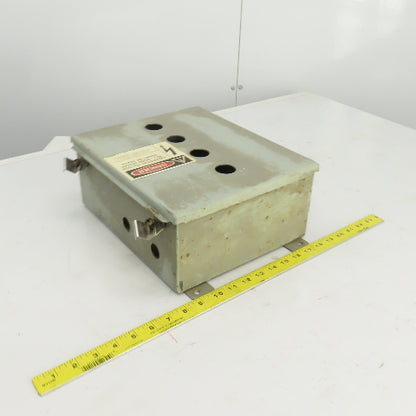 12" H x 10" W x 5" D Electrical Enclosure W/Backplate Wall Mount