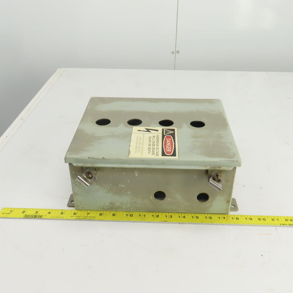 12" H x 10" W x 5" D Electrical Enclosure W/Backplate Wall Mount
