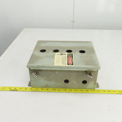 12" H x 10" W x 5" D Electrical Enclosure W/Backplate Wall Mount