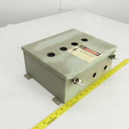 12" H x 10" W x 5" D Electrical Enclosure W/Backplate Wall Mount