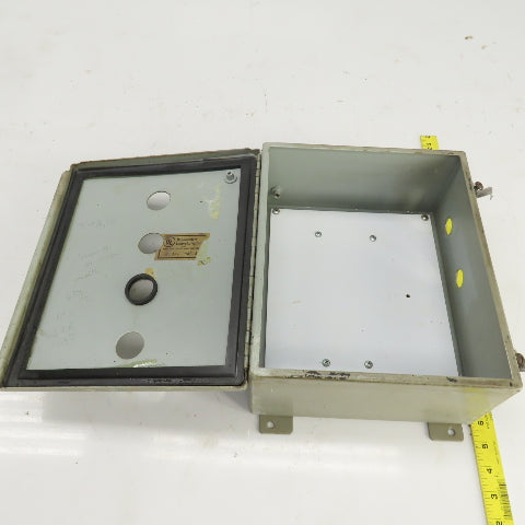 12" H x 10" W x 5" D Electrical Enclosure W/Backplate Wall Mount
