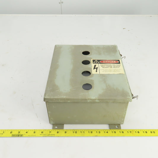 12" H x 10" W x 5" D Electrical Enclosure W/Backplate Wall Mount