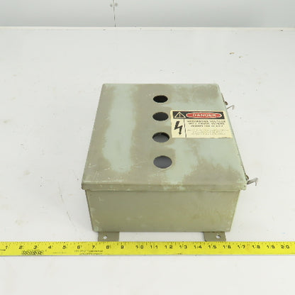 12" H x 10" W x 5" D Electrical Enclosure W/Backplate Wall Mount