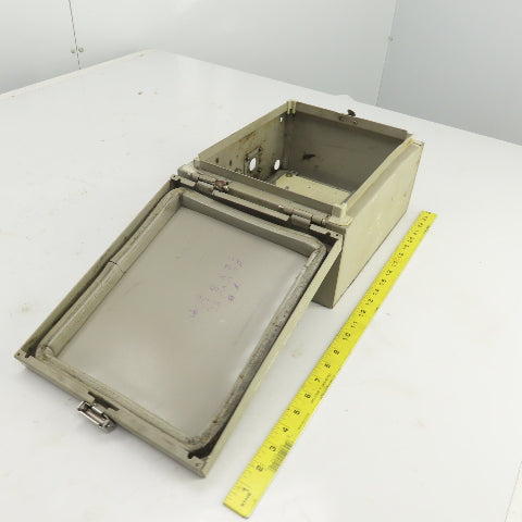 12" H x 10" W x 5" D Electrical Enclosure W/Backplate Wall Mount