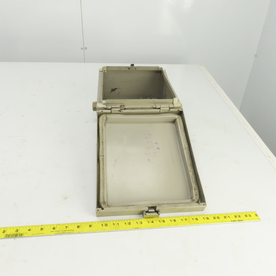 12" H x 10" W x 5" D Electrical Enclosure W/Backplate Wall Mount
