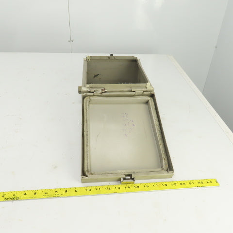 12" H x 10" W x 5" D Electrical Enclosure W/Backplate Wall Mount