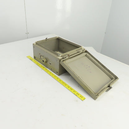 12" H x 10" W x 5" D Electrical Enclosure W/Backplate Wall Mount