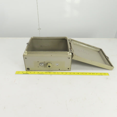12" H x 10" W x 5" D Electrical Enclosure W/Backplate Wall Mount