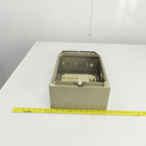 12" H x 10" W x 5" D Electrical Enclosure W/Backplate Wall Mount