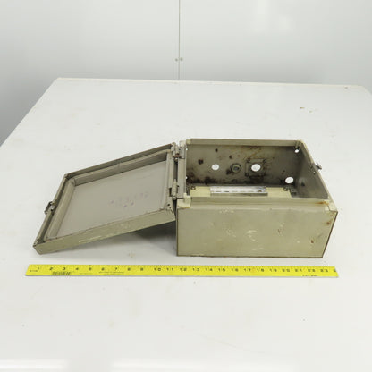12" H x 10" W x 5" D Electrical Enclosure W/Backplate Wall Mount