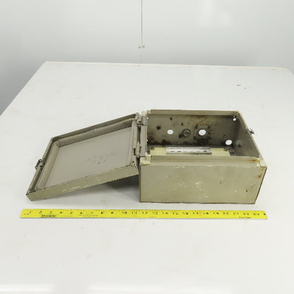 12" H x 10" W x 5" D Electrical Enclosure W/Backplate Wall Mount