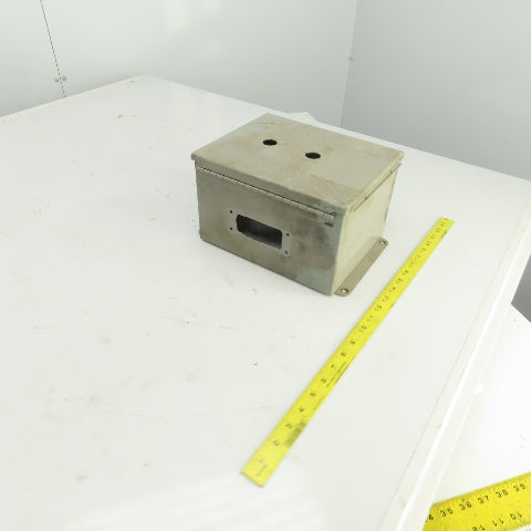 10" H x 8" W x 6" D Electrical Enclosure W/Backplate Wall Mount