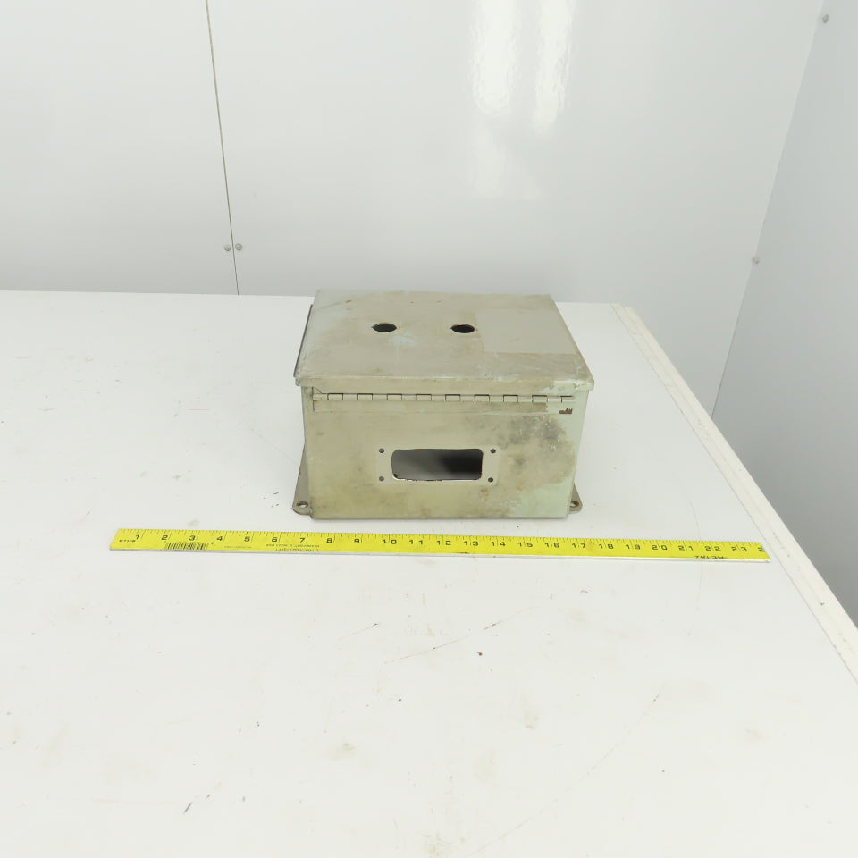 10" H x 8" W x 6" D Electrical Enclosure W/Backplate Wall Mount