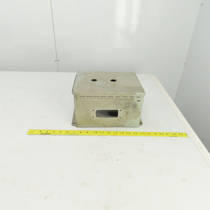 10" H x 8" W x 6" D Electrical Enclosure W/Backplate Wall Mount