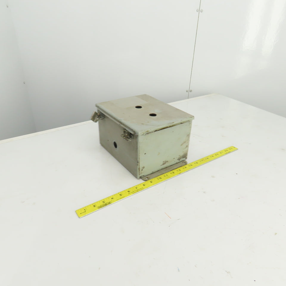 10" H x 8" W x 6" D Electrical Enclosure W/Backplate Wall Mount