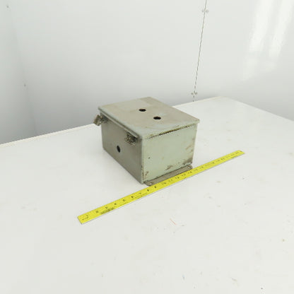 10" H x 8" W x 6" D Electrical Enclosure W/Backplate Wall Mount