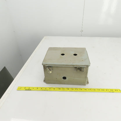 10" H x 8" W x 6" D Electrical Enclosure W/Backplate Wall Mount