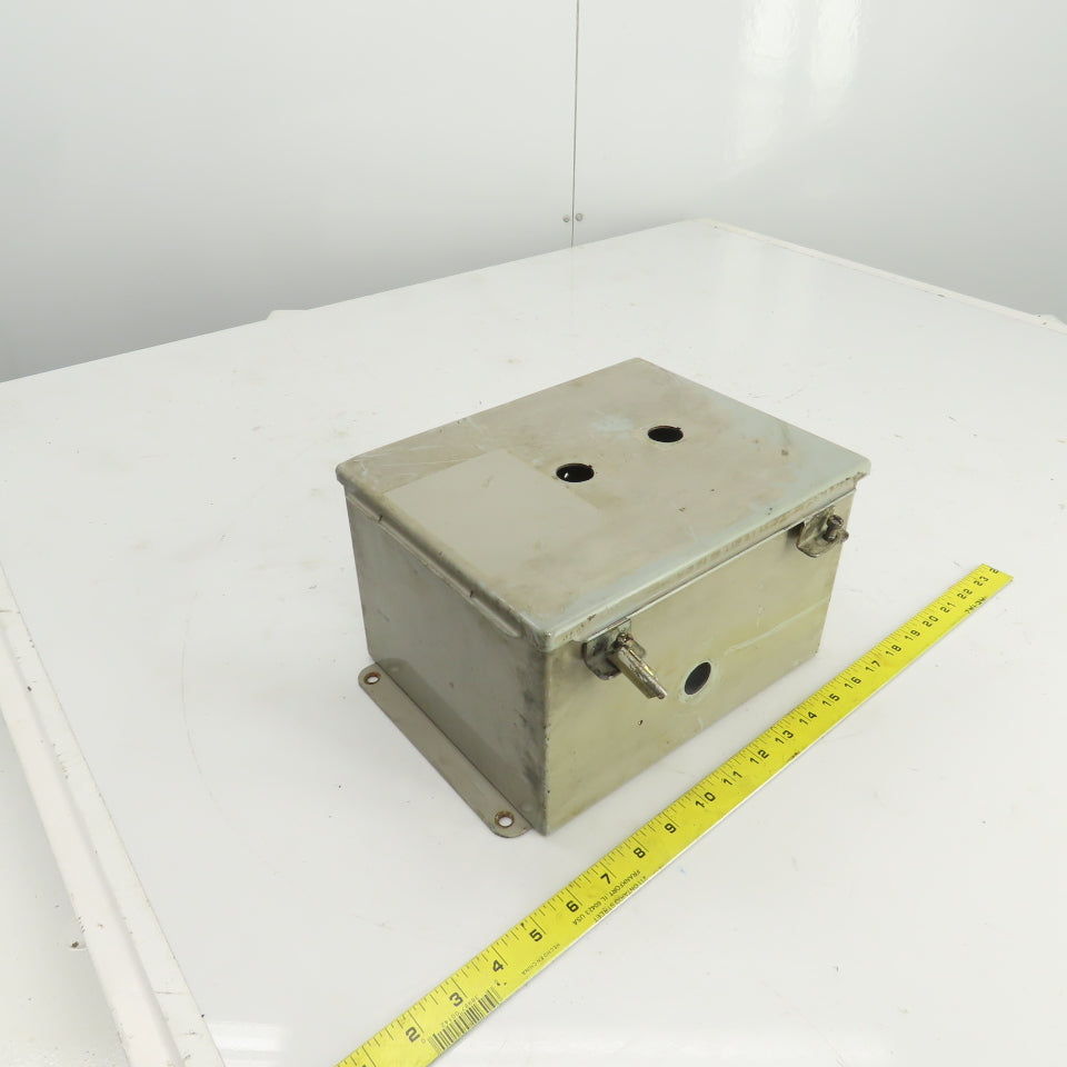10" H x 8" W x 6" D Electrical Enclosure W/Backplate Wall Mount