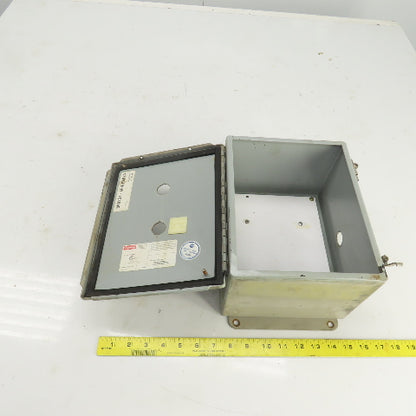 10" H x 8" W x 6" D Electrical Enclosure W/Backplate Wall Mount