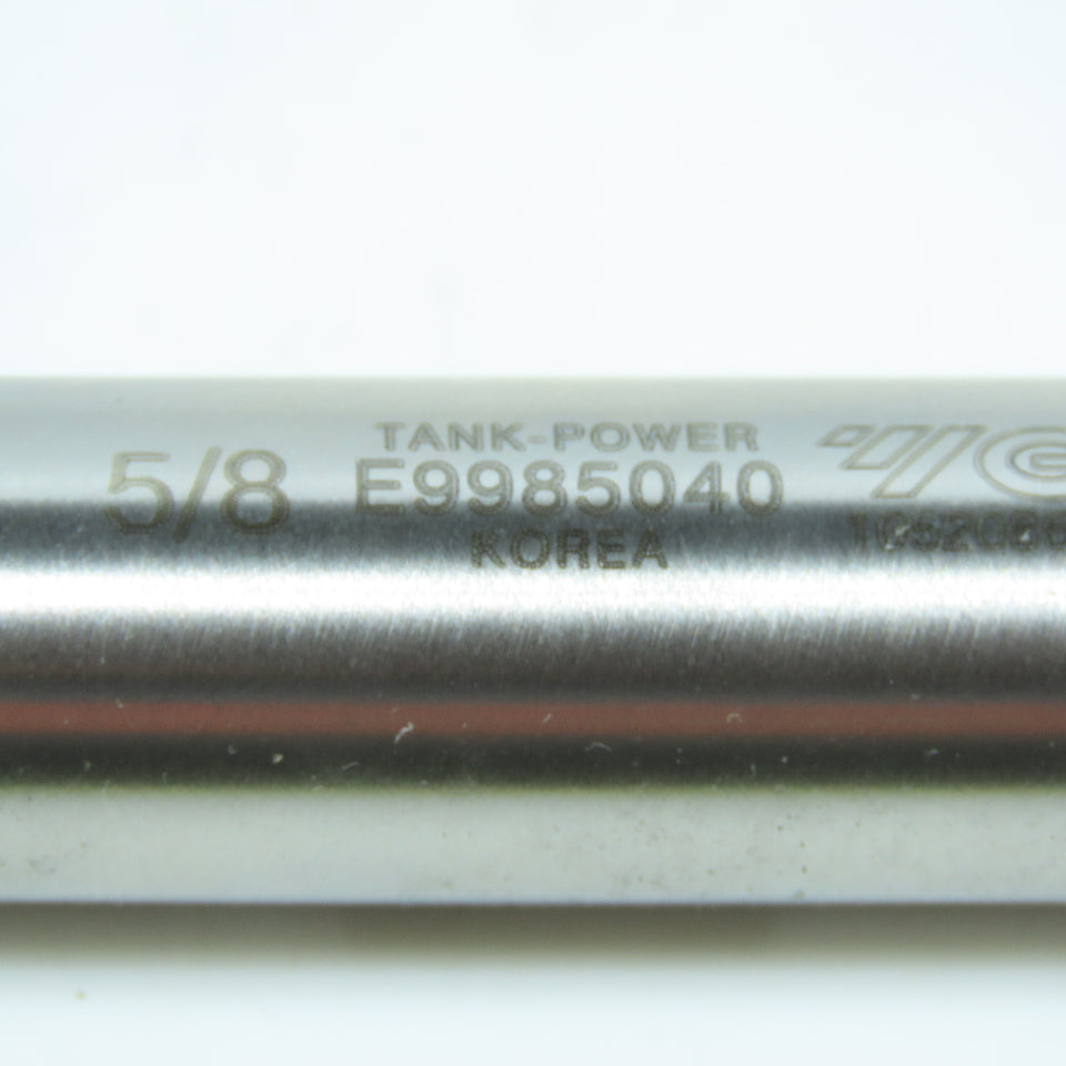 YG-1 E9985040 5/8" 4 Flute Spiral Square End Mill HSS 5/8" Weldon 2" LOC