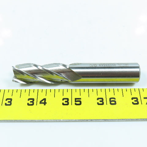 YG-1 E9985040 5/8" 4 Flute Spiral Square End Mill HSS 5/8" Weldon 2" LOC