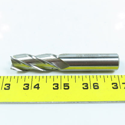 YG-1 E9985040 5/8" 4 Flute Spiral Square End Mill HSS 5/8" Weldon 2" LOC