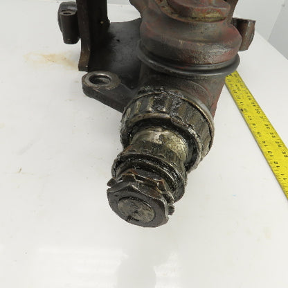 Caterpillar Model 2EC30 Forklift Rear Steering Spindle Assembly