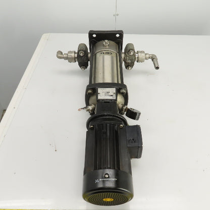 Grundfoss CRI1S-13A-P-I-E-HOOE Vertical Centrifugal Pump W/Motor 1HP 230/460V
