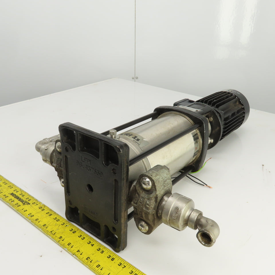 Grundfoss CRI1S-13A-P-I-E-HOOE Vertical Centrifugal Pump W/Motor 1HP 230/460V