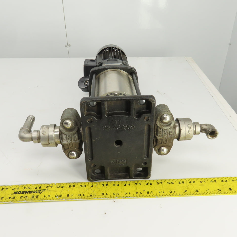 Grundfoss CRI1S-13A-P-I-E-HOOE Vertical Centrifugal Pump W/Motor 1HP 230/460V