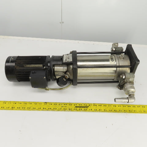 Grundfoss CRI1S-13A-P-I-E-HOOE Vertical Centrifugal Pump W/Motor 1HP 230/460V